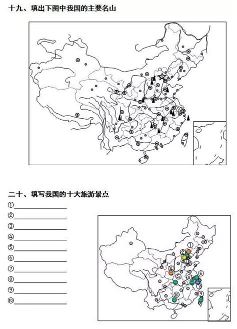 中國地理填圖|暑假必看 